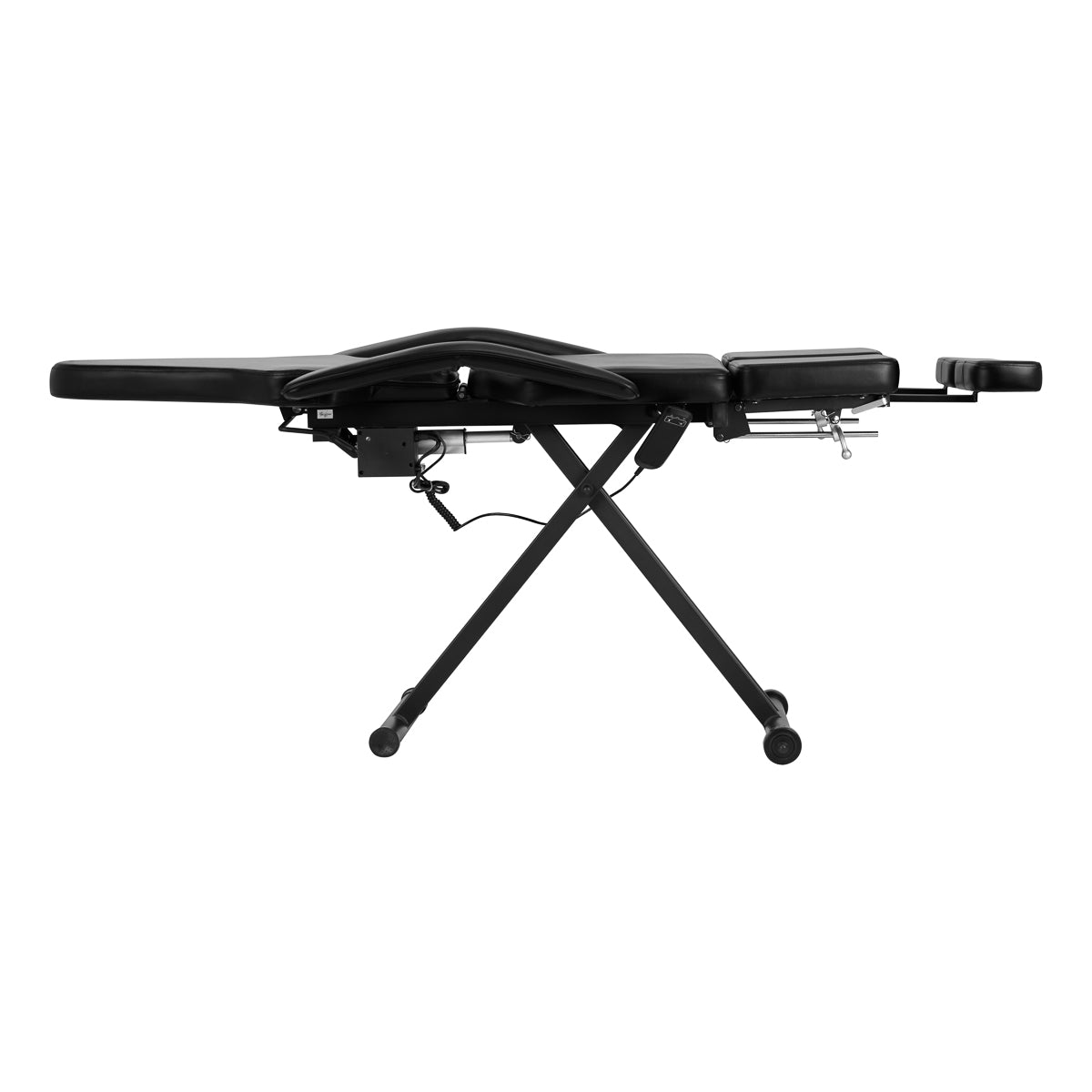 Professionel elektrisk tatoveringsstol Pro Ink 610 i sort farve. - Next Cosmeitcs