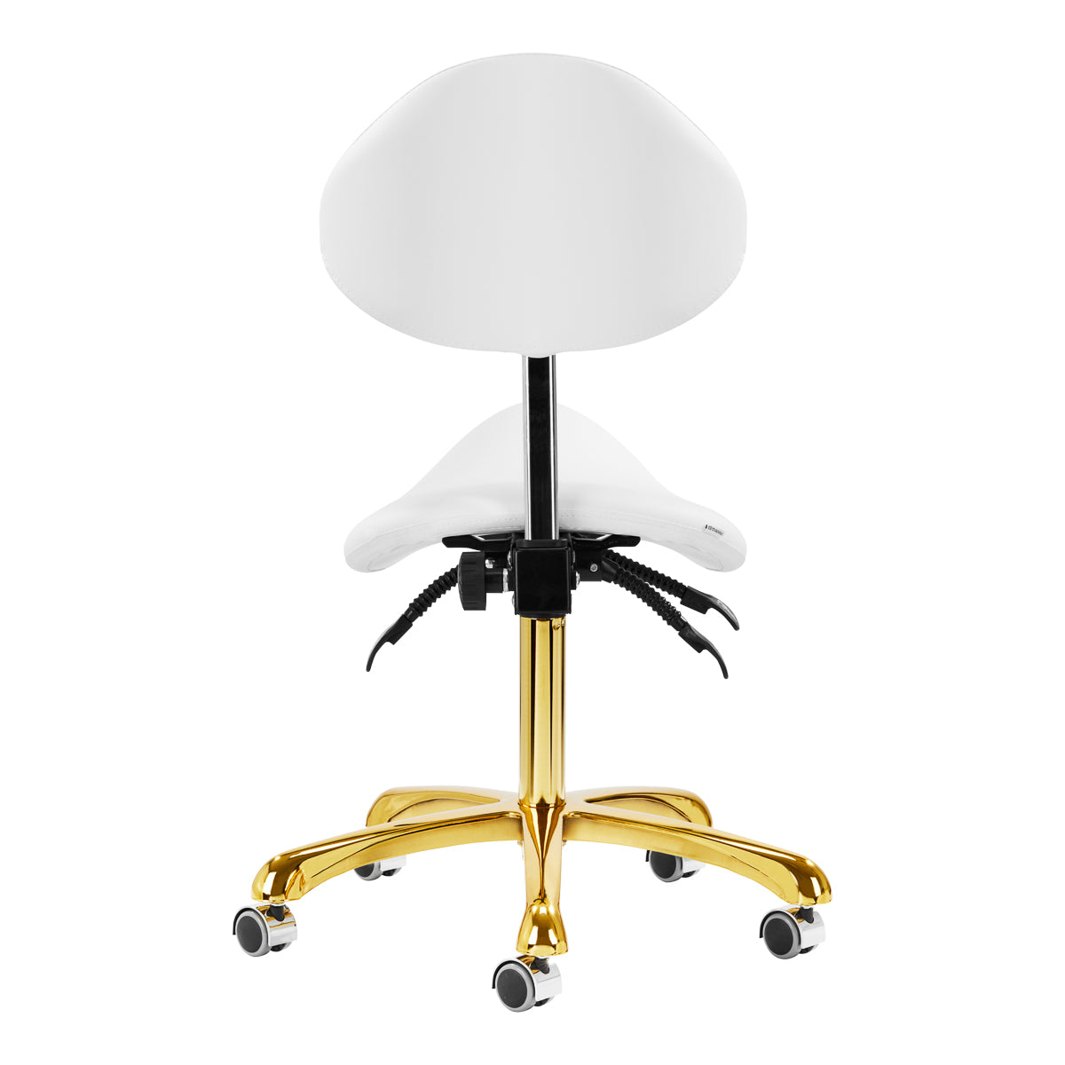 Behandlerstol 1004 Giovanni Guld Hvid - Next Cosmeitcs