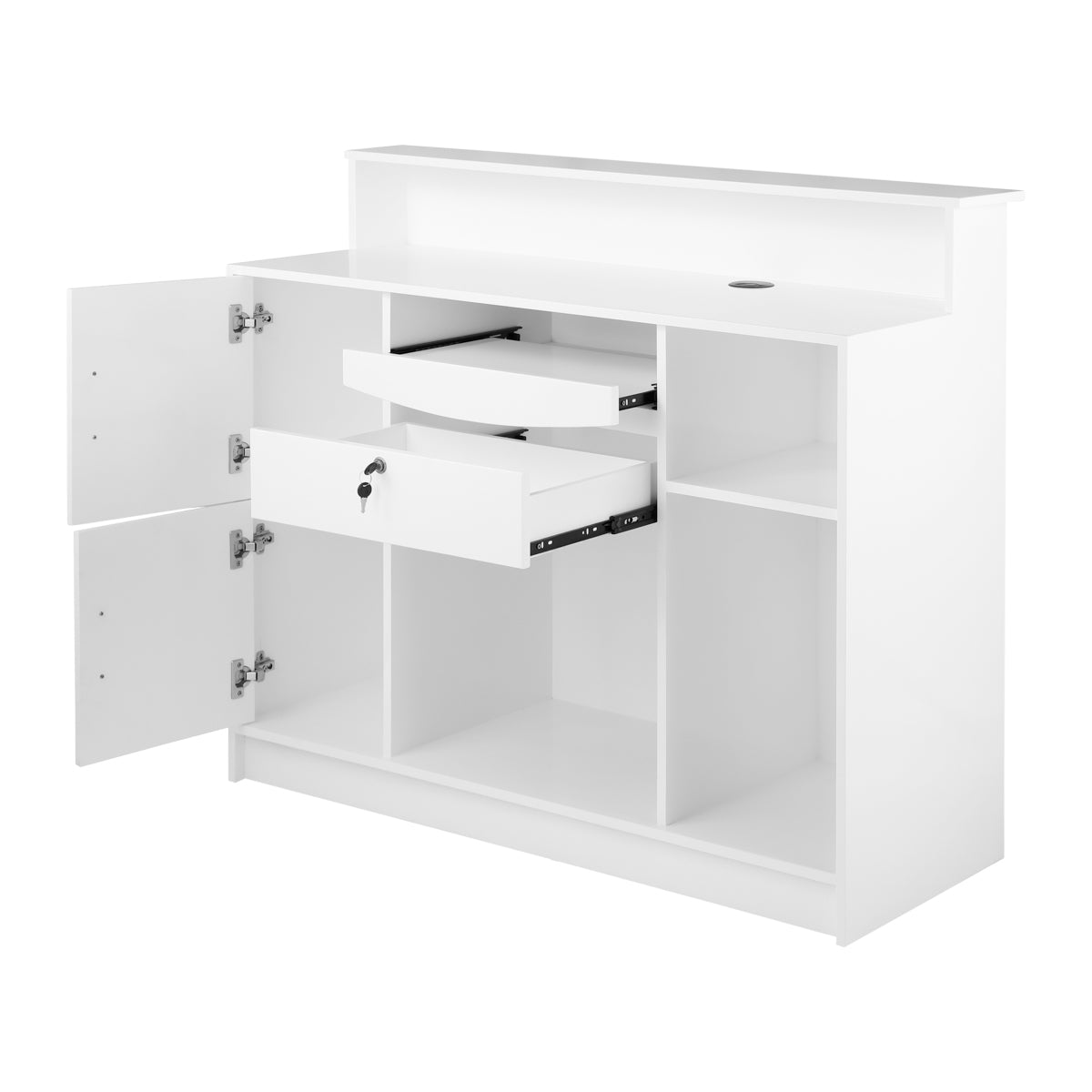Gabbiano Receptionsdisk G26B - Hvid - Next Cosmeitcs