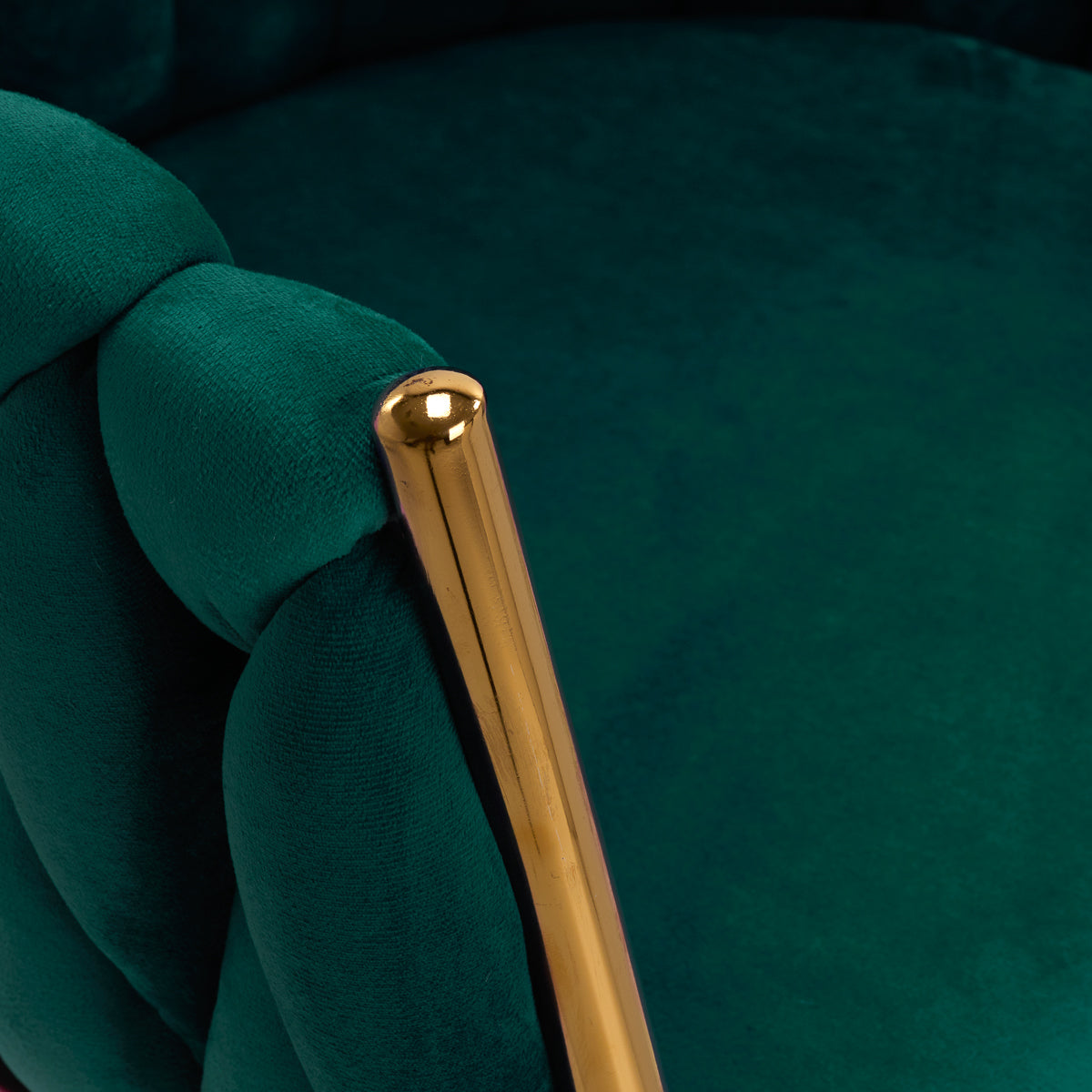 Makeup Stol QS-GW06G Velour Grøn