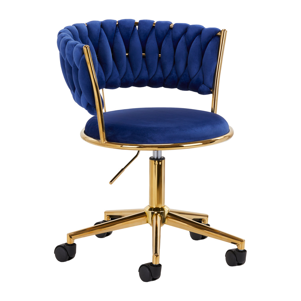 Swivel chair QS-GW01G Velour Garnet