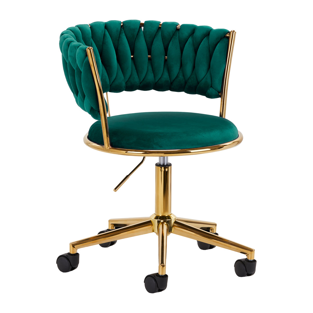 Swivel Chair QS-GW01G Velour Green