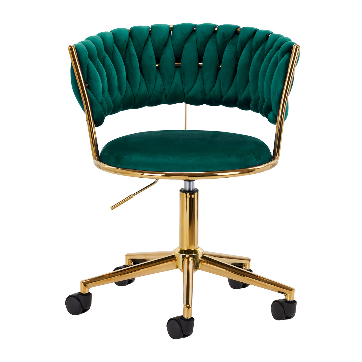 Swivel Chair QS-GW01G Velour Green