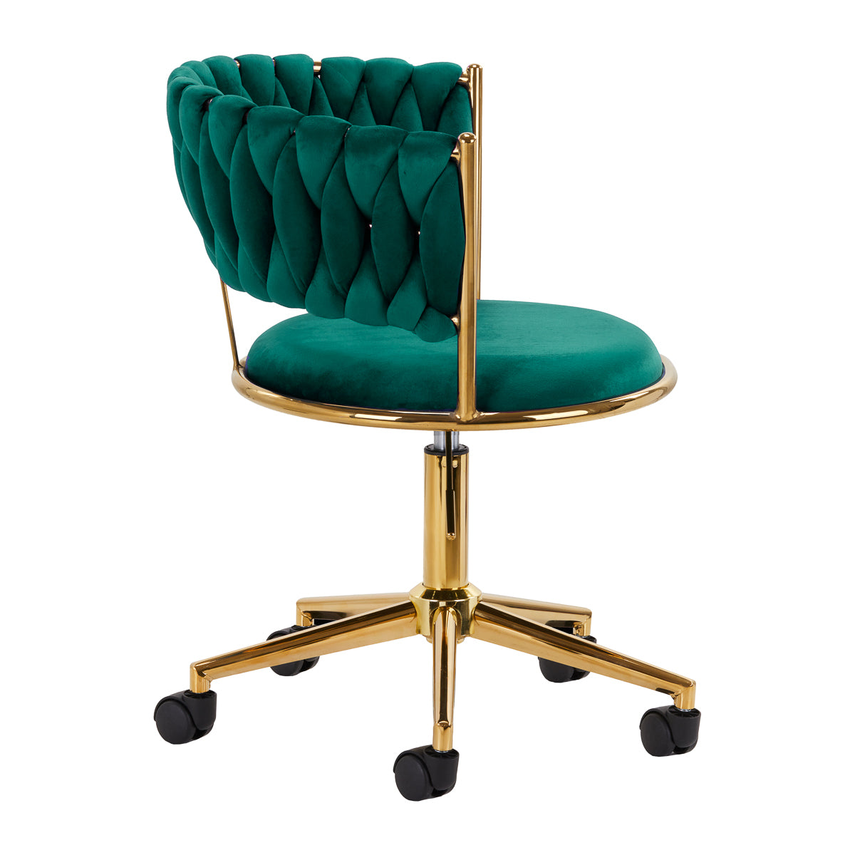 Swivel Chair QS-GW01G Velour Green