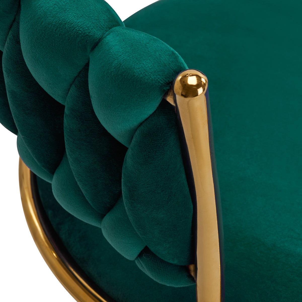 Swivel Chair QS-GW01G Velour Green