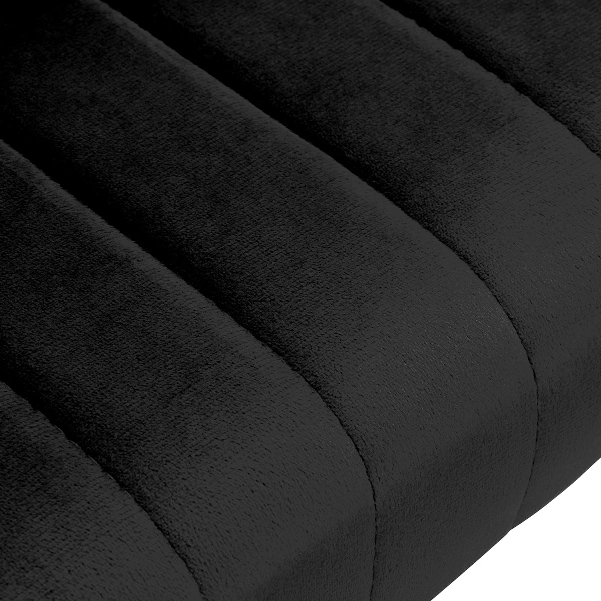 Swivel Chair QS-OF212G Velour Black
