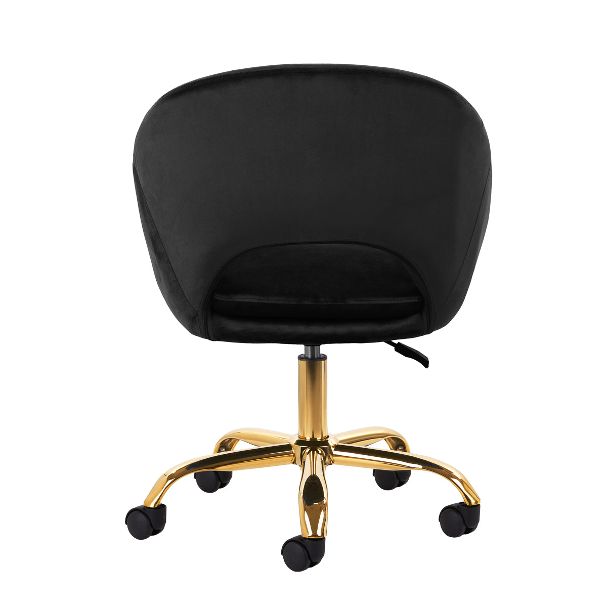 Drejestol QS-MF18G Velour Sort - Next Cosmeitcs