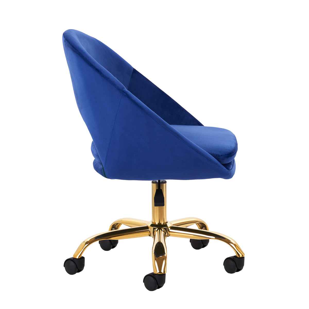 Drejestol QS-MF18G Velour Granat - Next Cosmeitcs