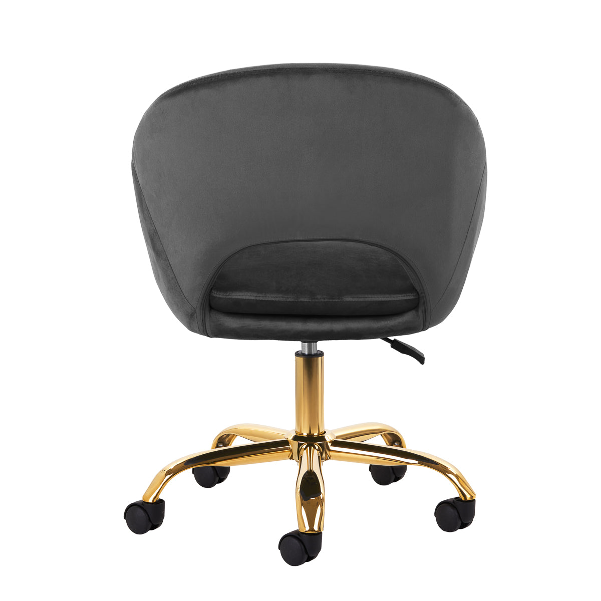 Drejestol QS-MF18G Velour Grå - Next Cosmeitcs