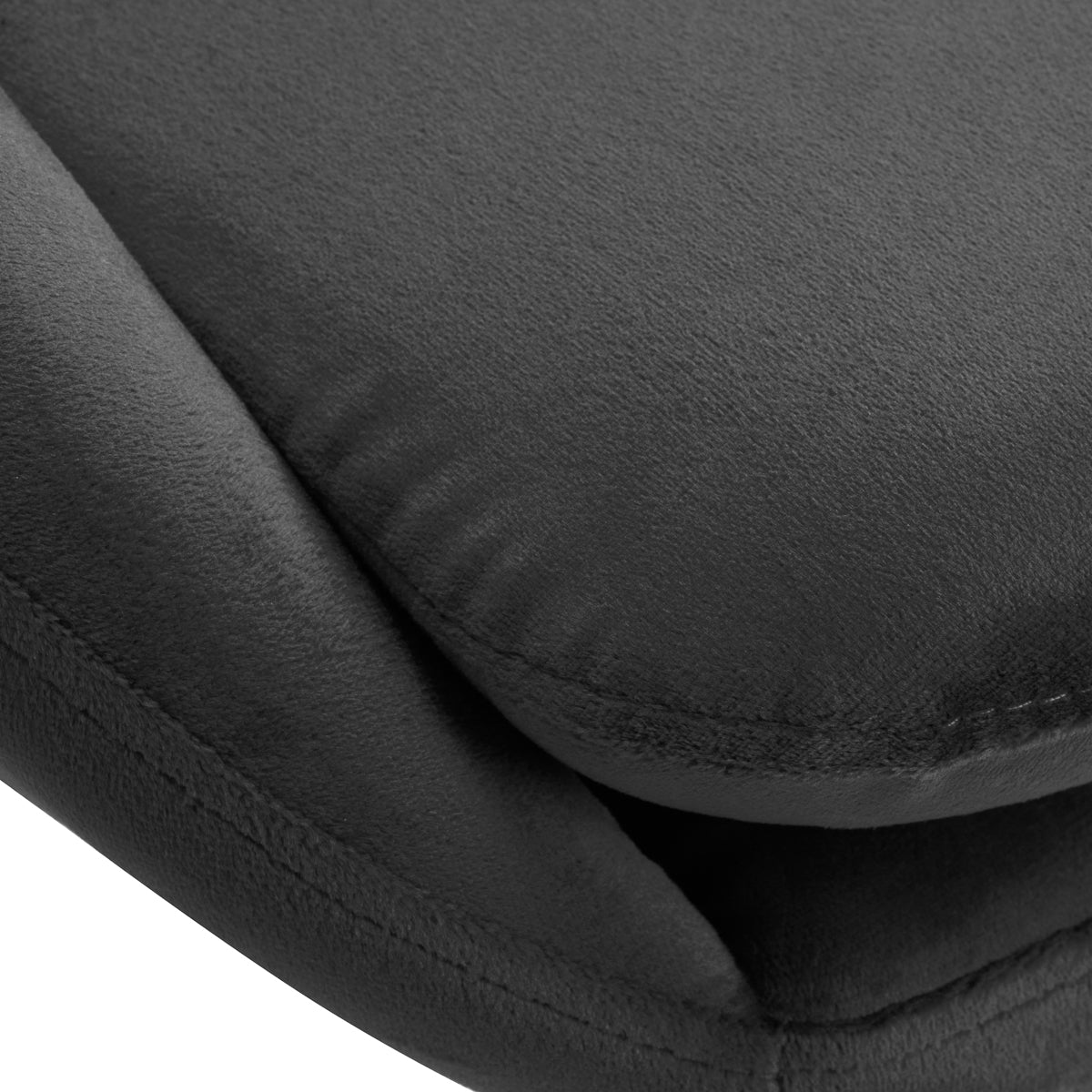 Drejestol QS-MF18G Velour Grå - Next Cosmeitcs