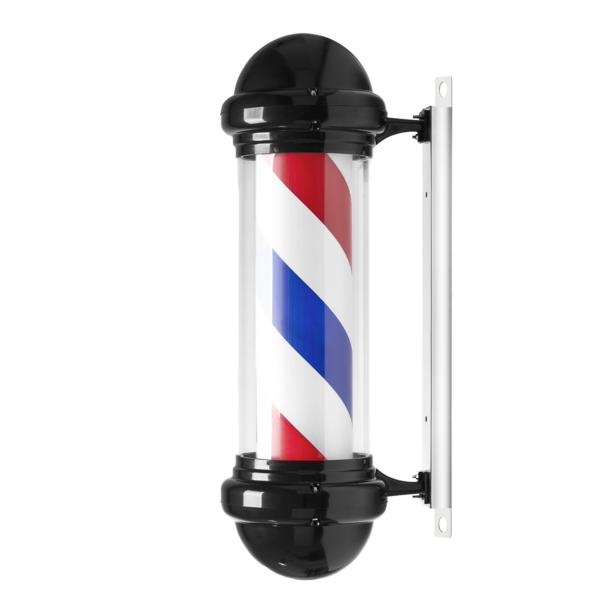Oplyst Barbershop væglampe BB-02 sort, stor - Next Cosmeitcs