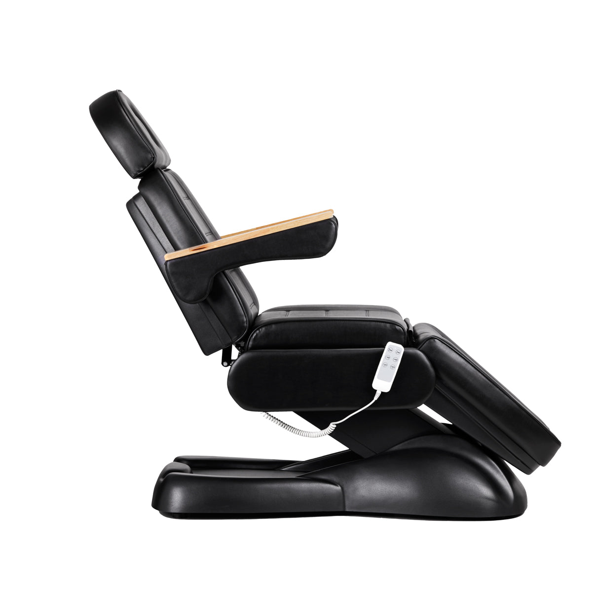 Elektrisk kosmetikstol SILLON Lux 273b med taburet 304, sort