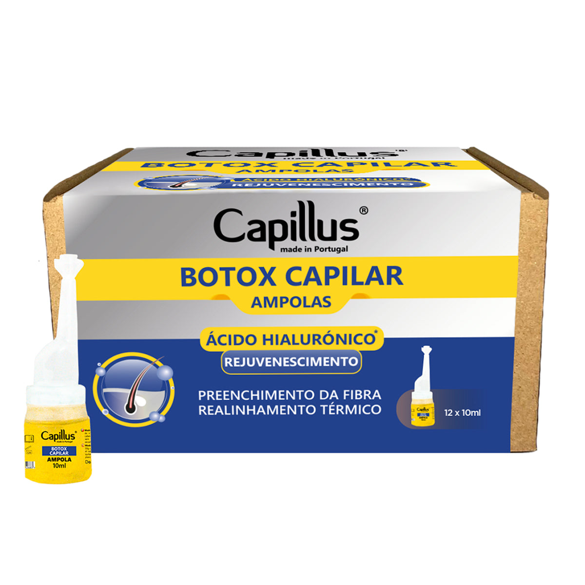 Capillus Botox ampul 10 ml, 12 stk. - Next Cosmeitcs