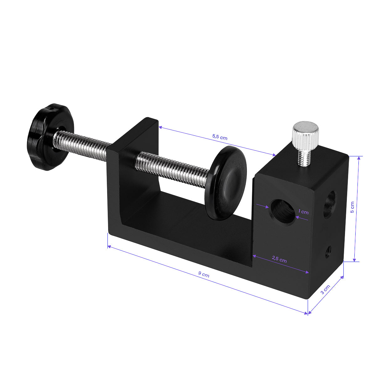 Yoga LED-lampe - Sort