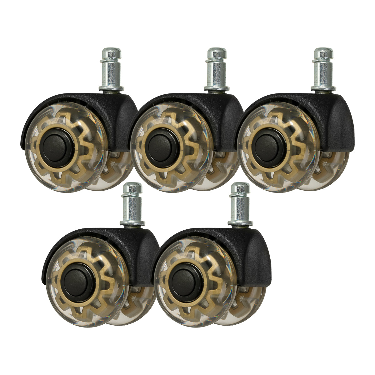 Roll Speed Duo Einsteckhockerrollen, 5er Set