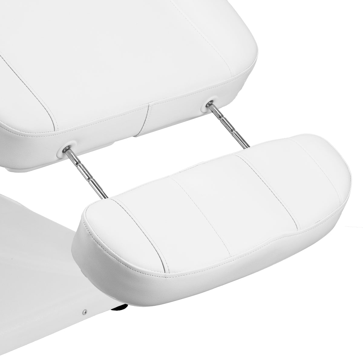 SILLON Luxus-Kosmetikliege, elektrisch, 3 Motoren, weiß, Fußbedienung