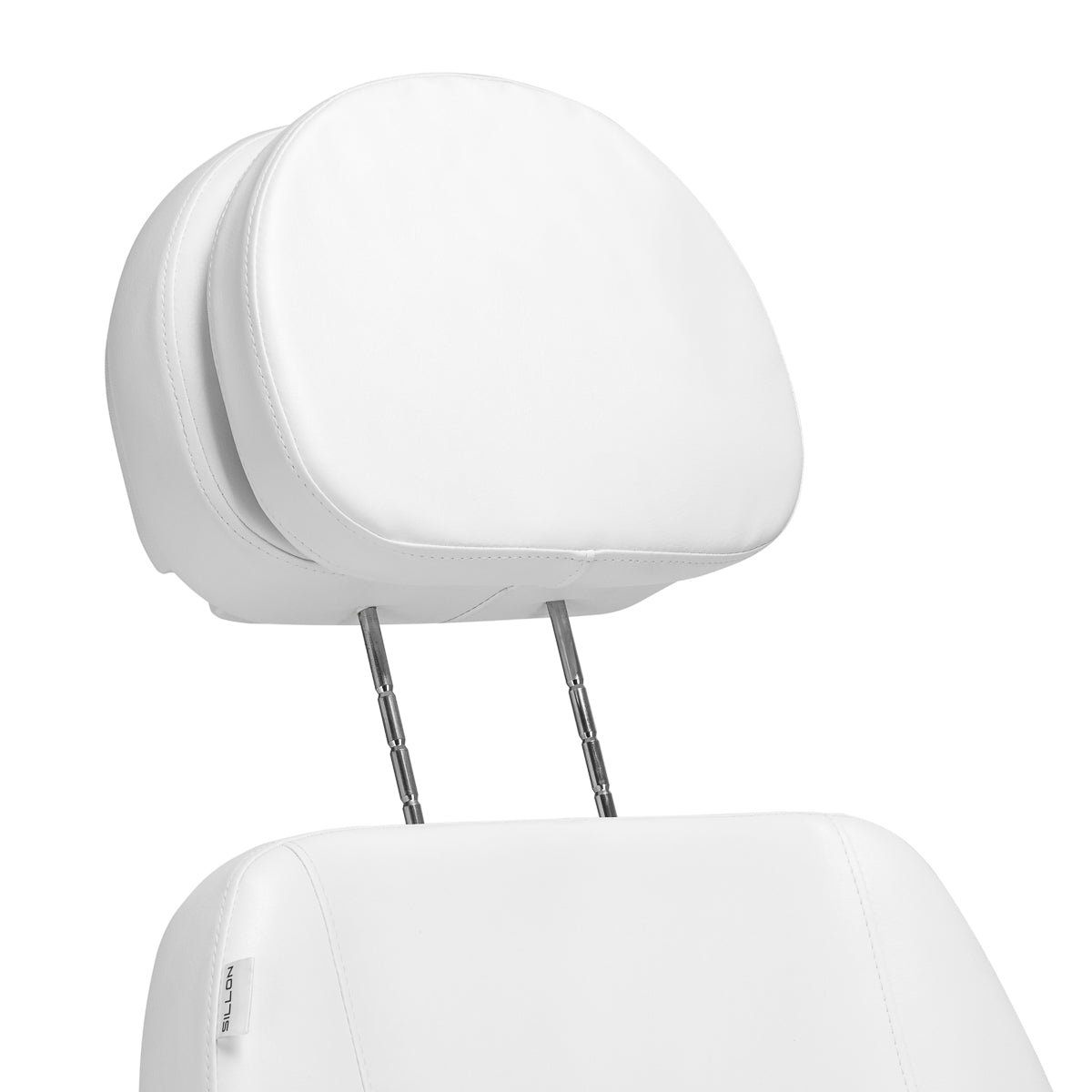 SILLON Luxus-Kosmetikliege, elektrisch, 3 Motoren, weiß, Fußbedienung