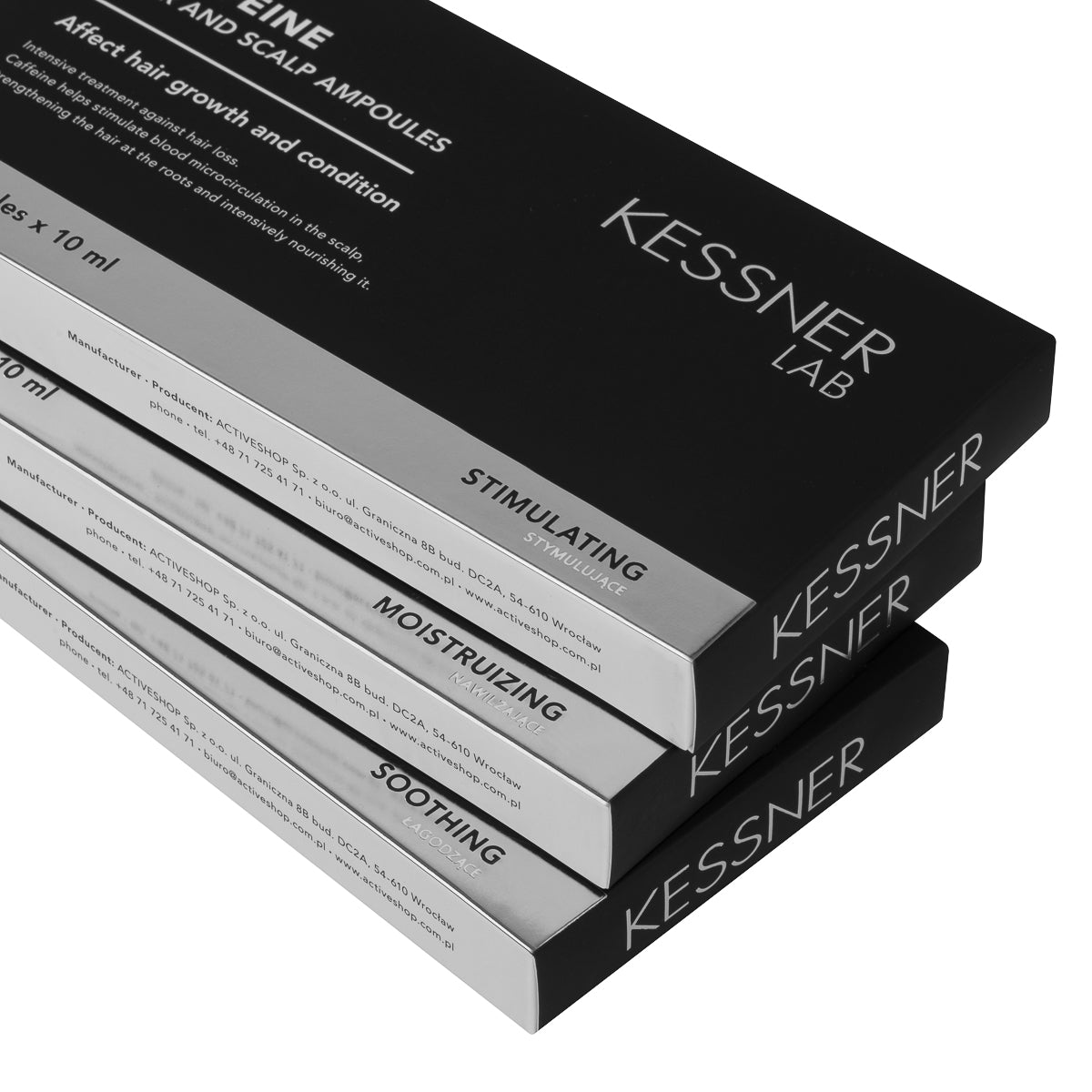 KESSNER LAB Präbiotische Ampullen für Kopfhaut und Haar 10 x 10 ml