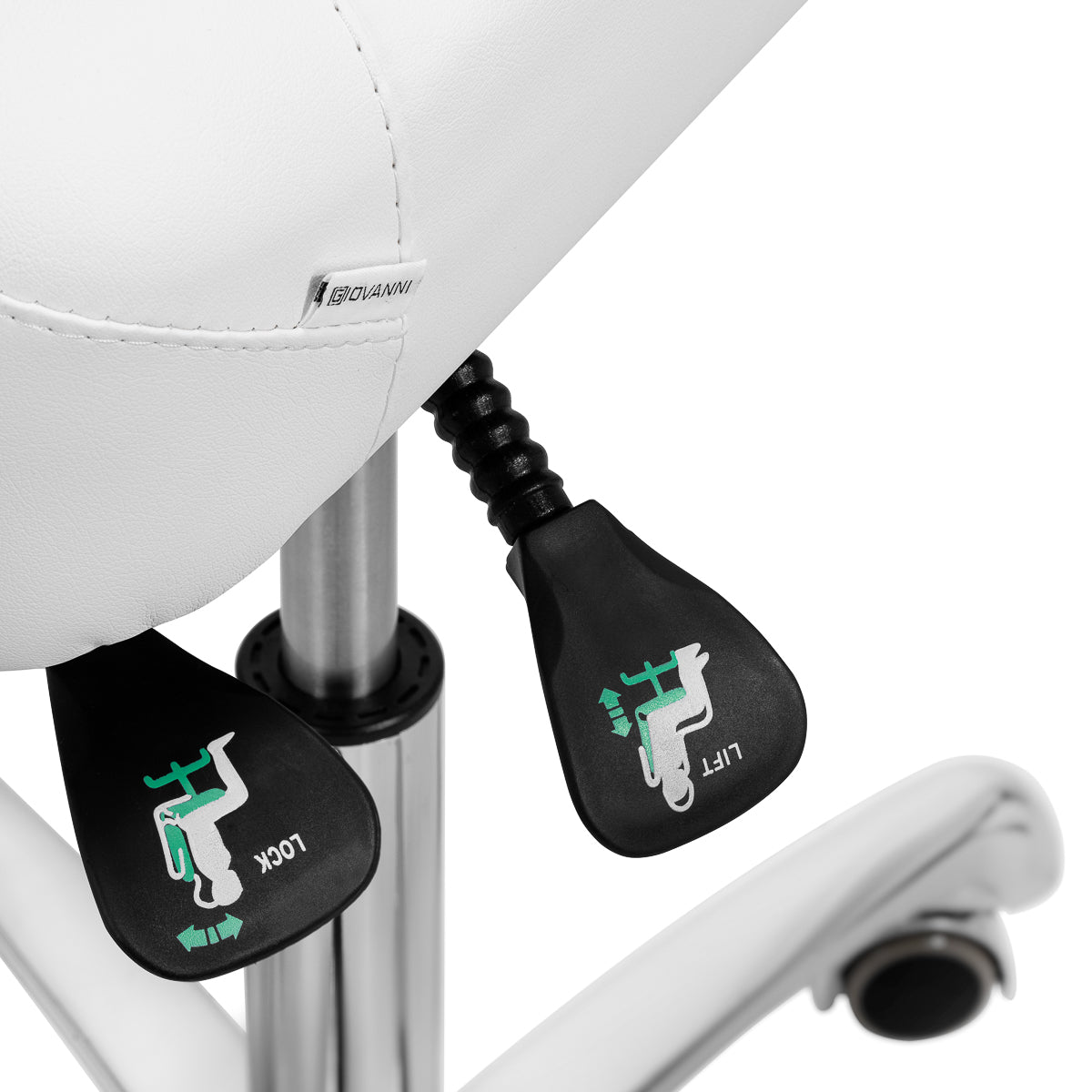 Fodterapi skammel 1005 Giovanni hvid