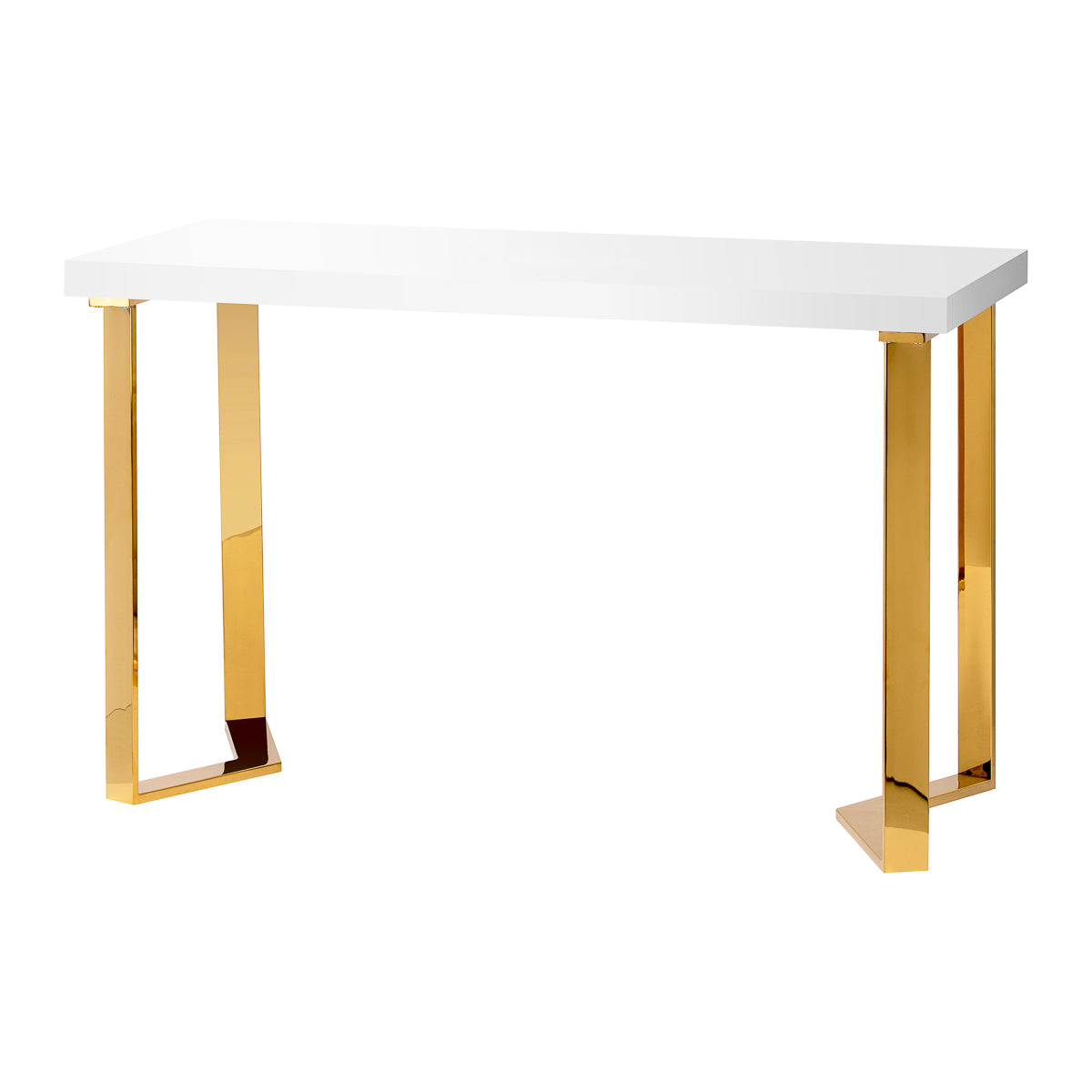 Momo 05-GL kosmetikbord – hvid og guld