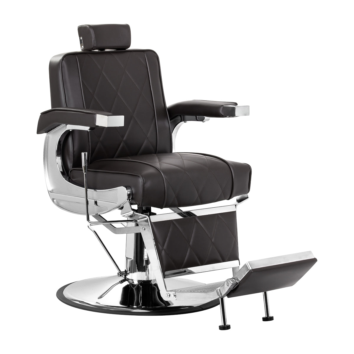 Hair System BM88066 barberstol - Mørkebrun