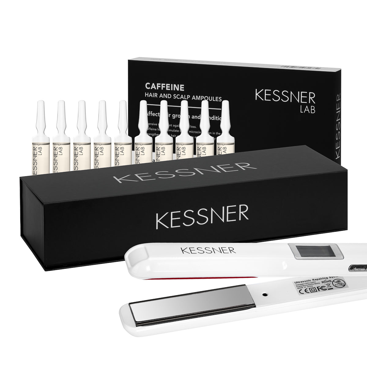 Kessner Cichlid Hair Set und Kessner Lab Koffeinampullen
