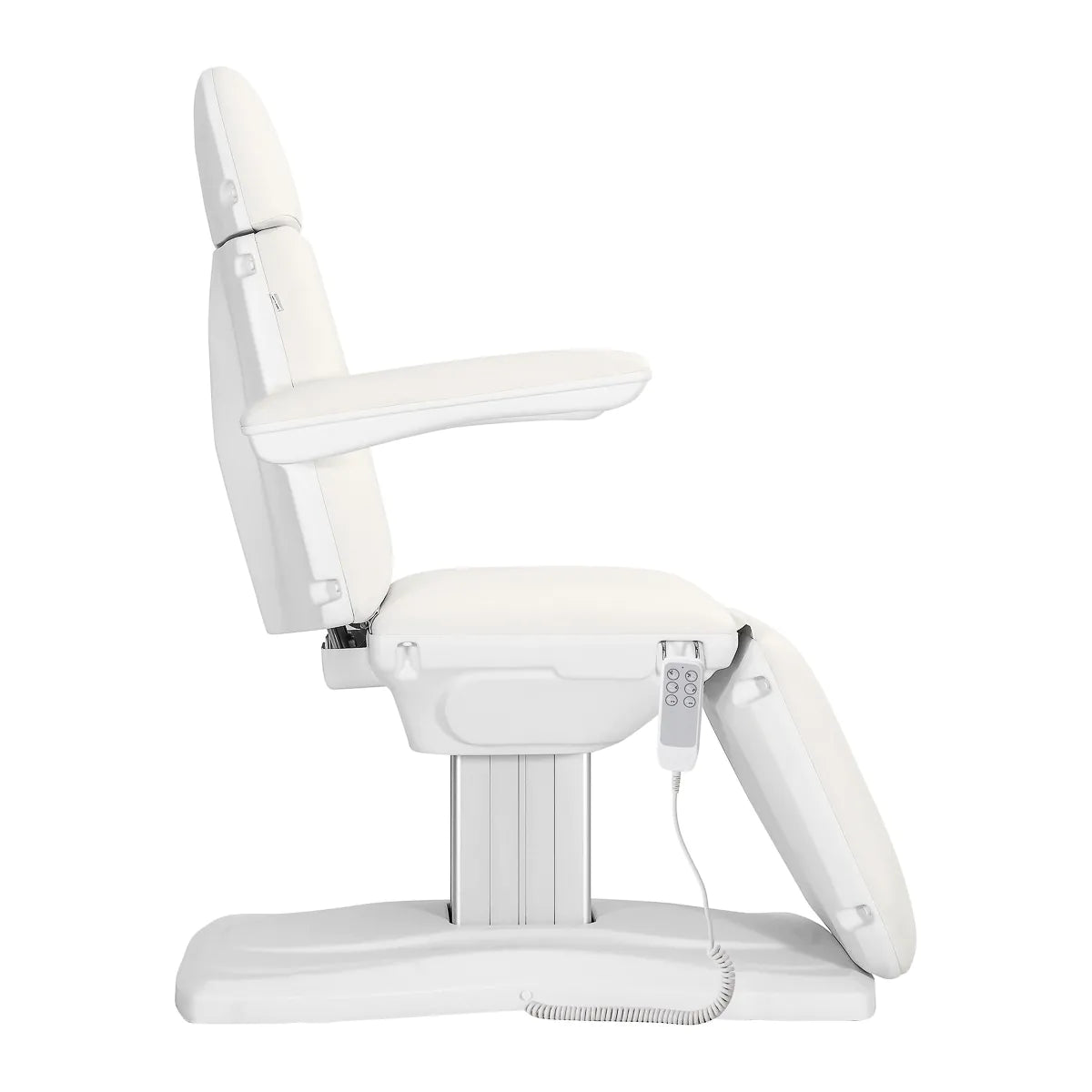 Sillon Eclipse - Elektrische Behandlungsliege mit 3 Motoren Weiß