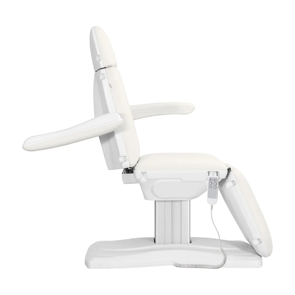 Sillon Eclipse - Elektrische Behandlungsliege mit 3 Motoren Weiß