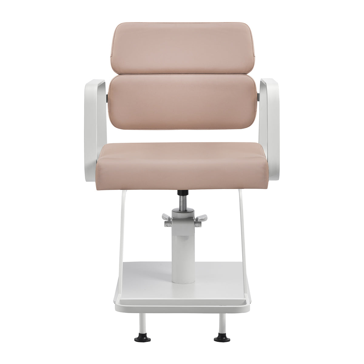 Gabbiano frisørstol Porto hvid beige