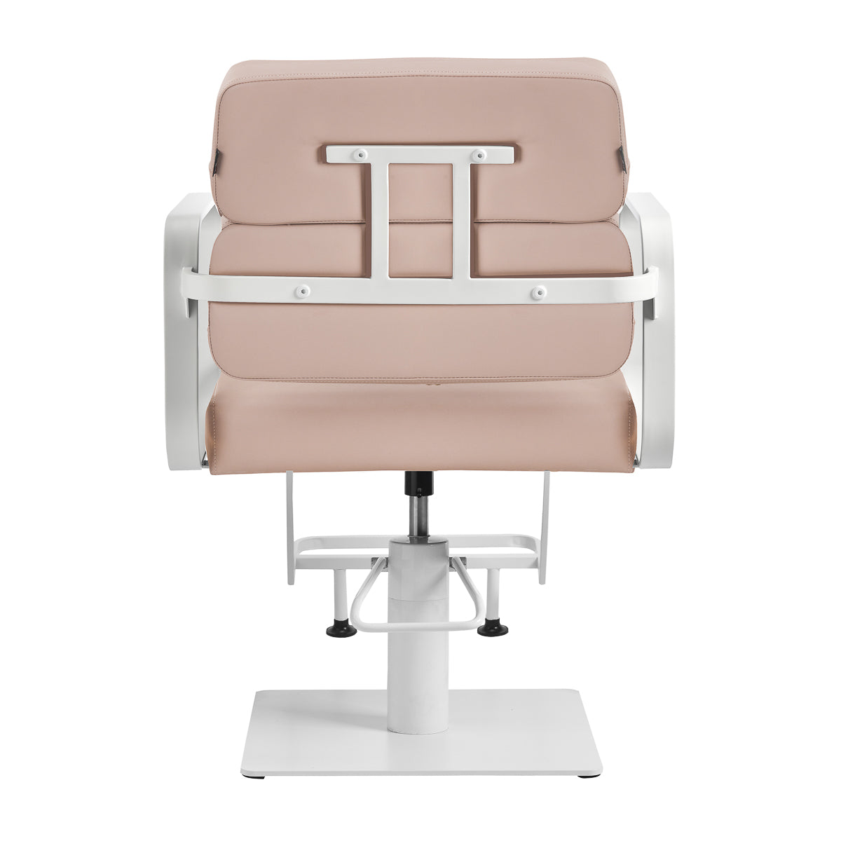 Gabbiano frisørstol Porto hvid beige