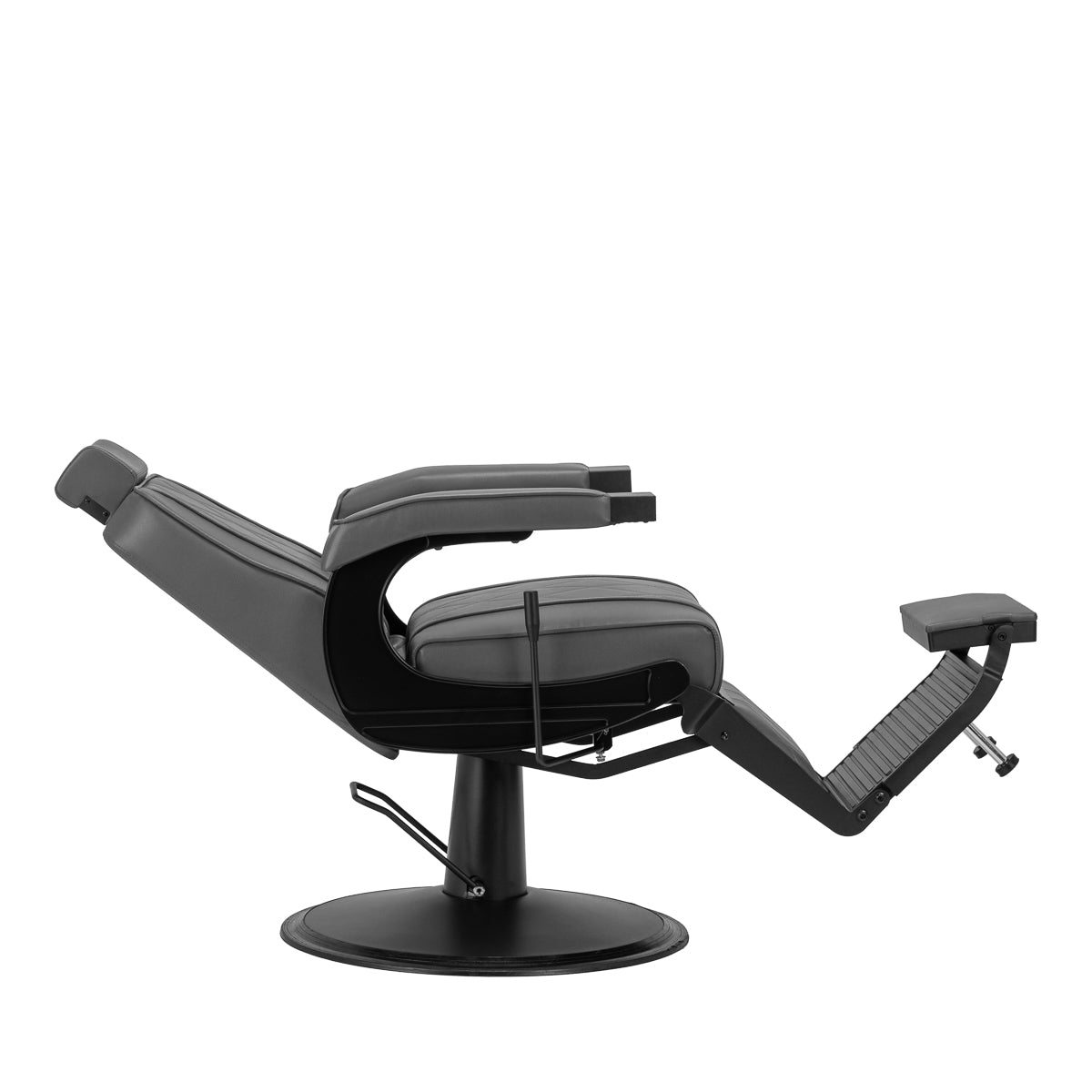 Hair System BM880 Grå barberstol med sort stel