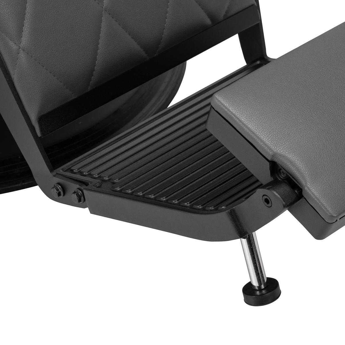 Hair System BM880 Grå barberstol med sort stel