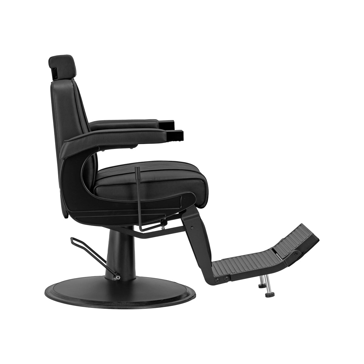Hair System BM880 sort barberstol med sort stel