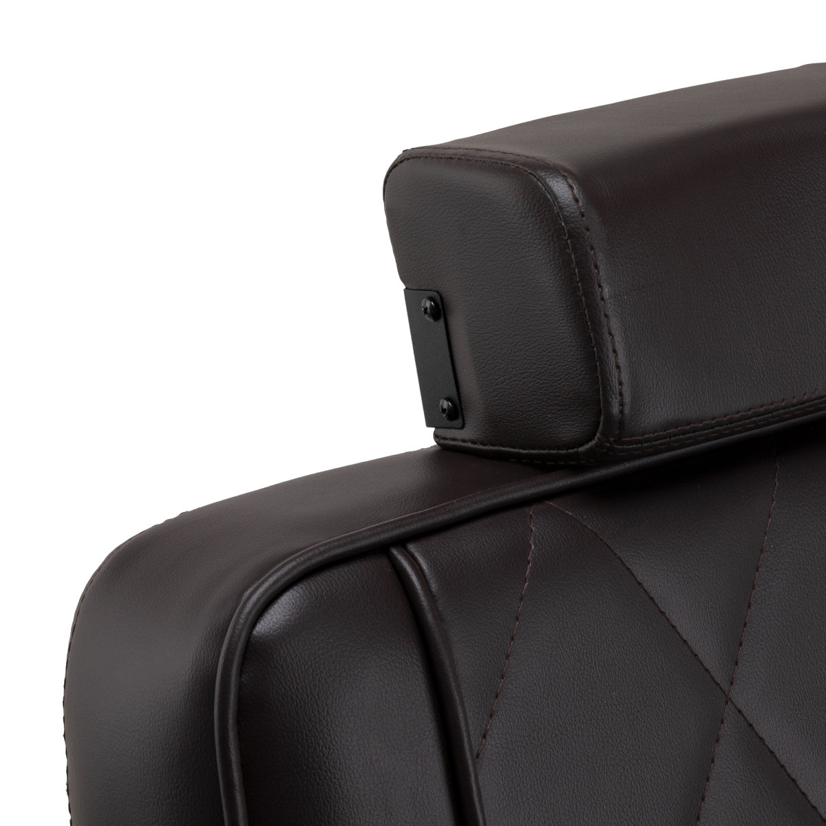 Hair System BM880 brun barberstol med sort stel