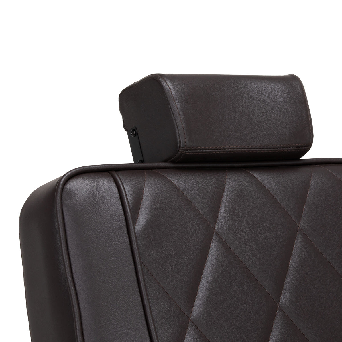 Hair System BM880 brun barberstol med sort stel