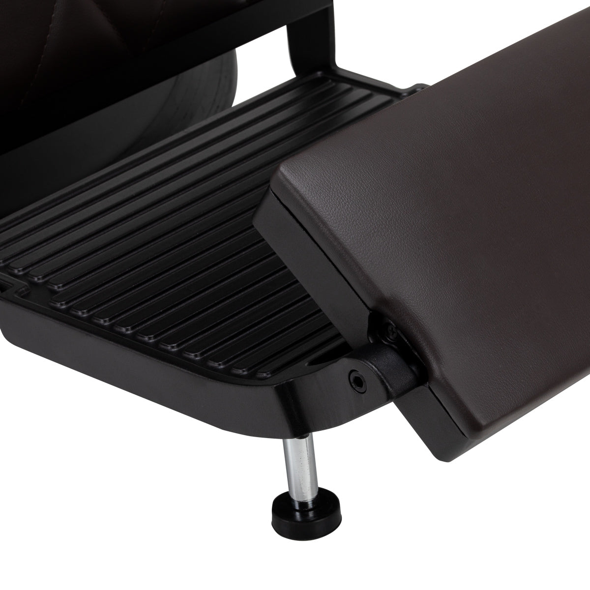 Hair System BM880 brun barberstol med sort stel