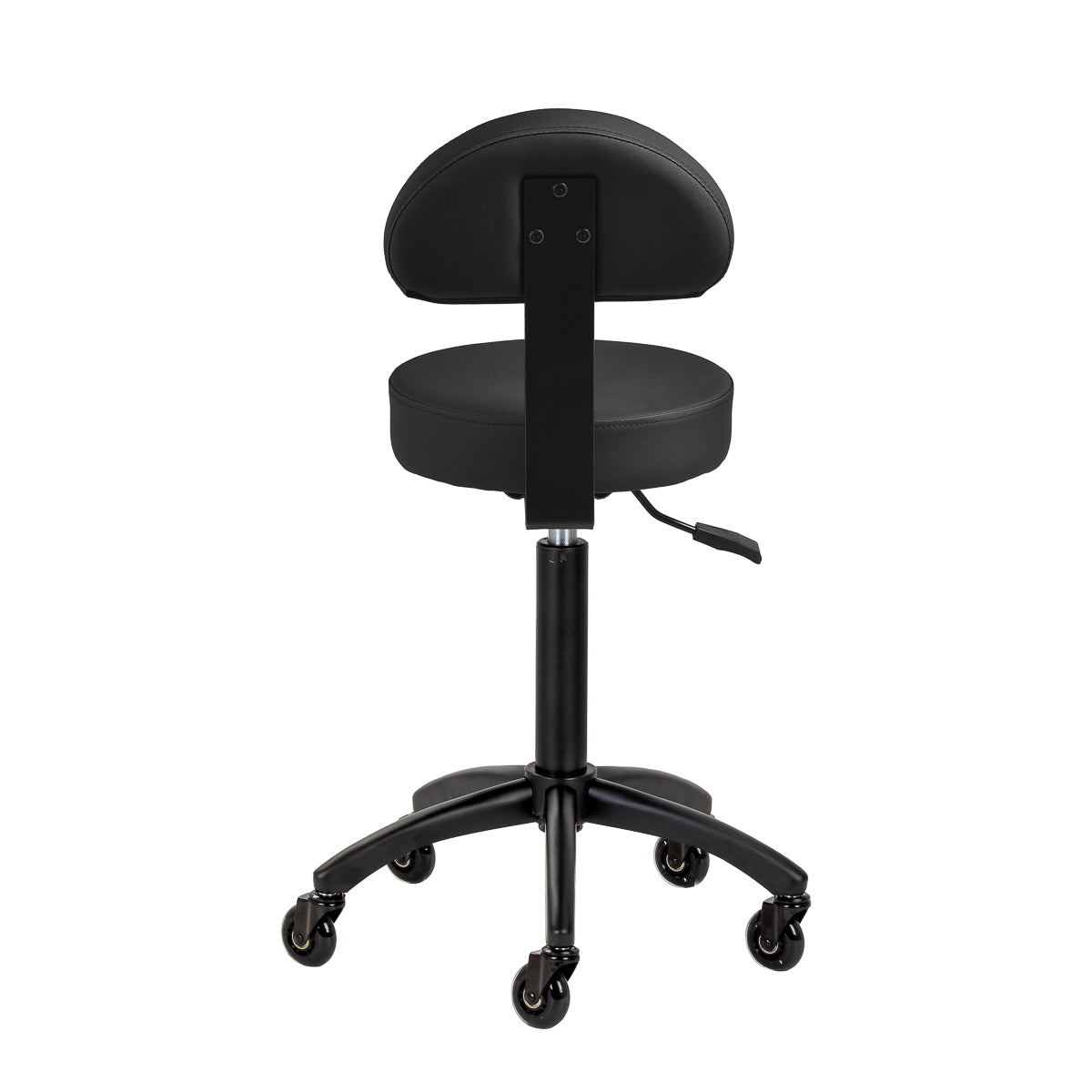 Gabbiano D026 Sort frisørskammel