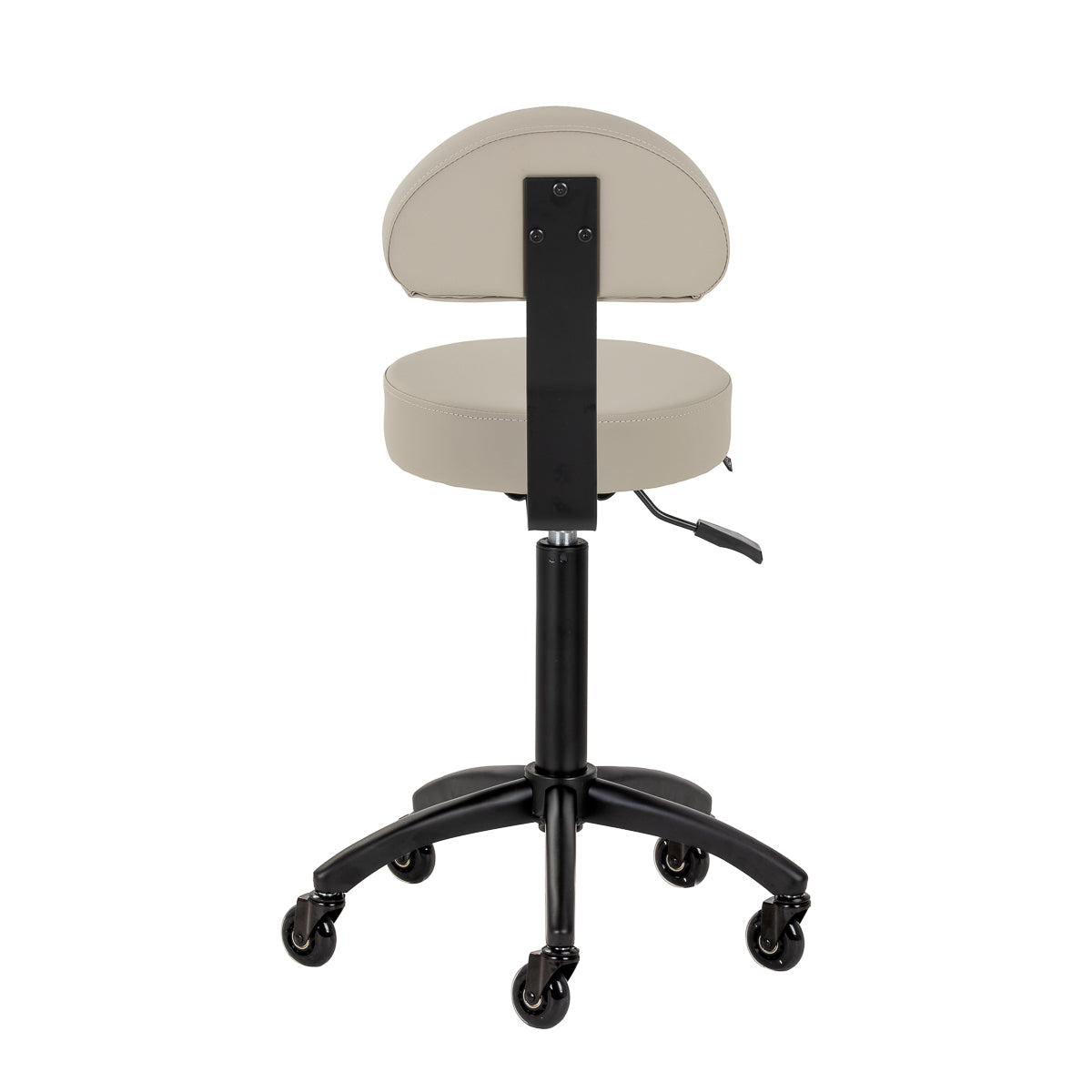 Gabbiano D026 gråbeige frisørskammel