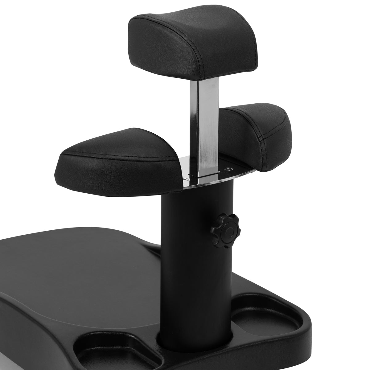 Pedicure bakke med massageapparat og sort vogn