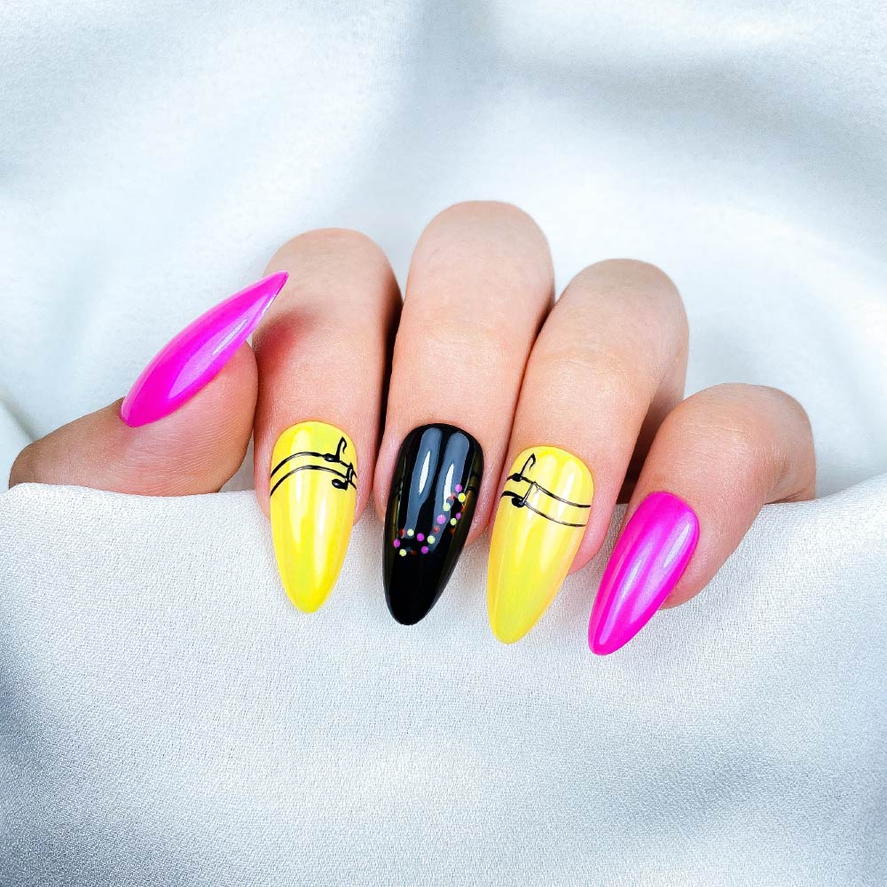 Gel Lak - Rock Yellow - Intens Gul Neglelak - Next Cosmeitcs