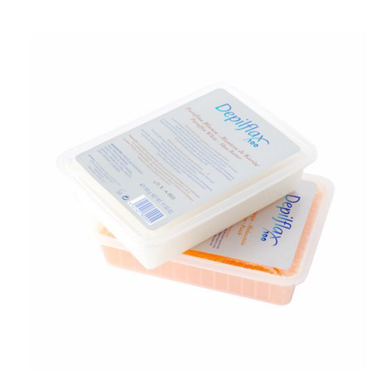 Depilflax 100 paraffin med sheasmør, 500 g, hvid - Next Cosmeitcs