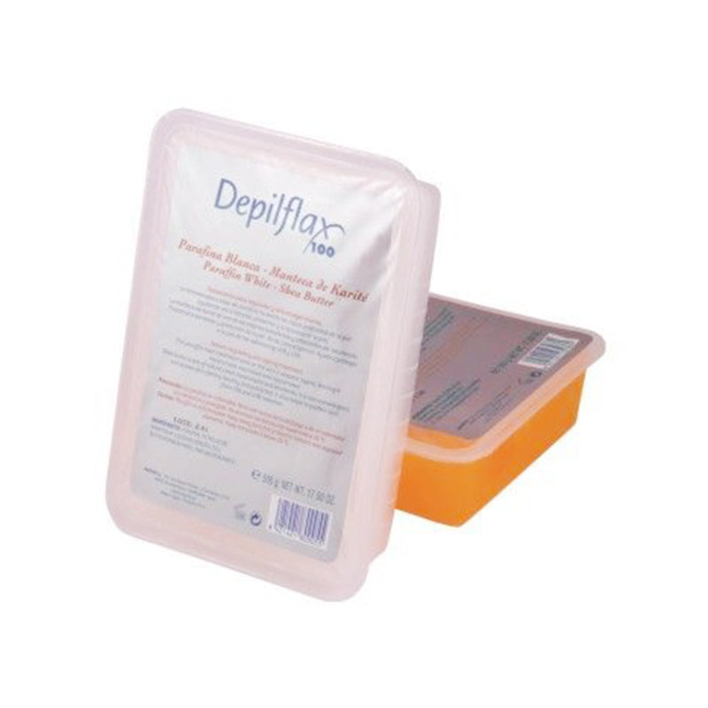 Depilflax 100 paraffin med sheasmør, 500 g, hvid - Next Cosmeitcs