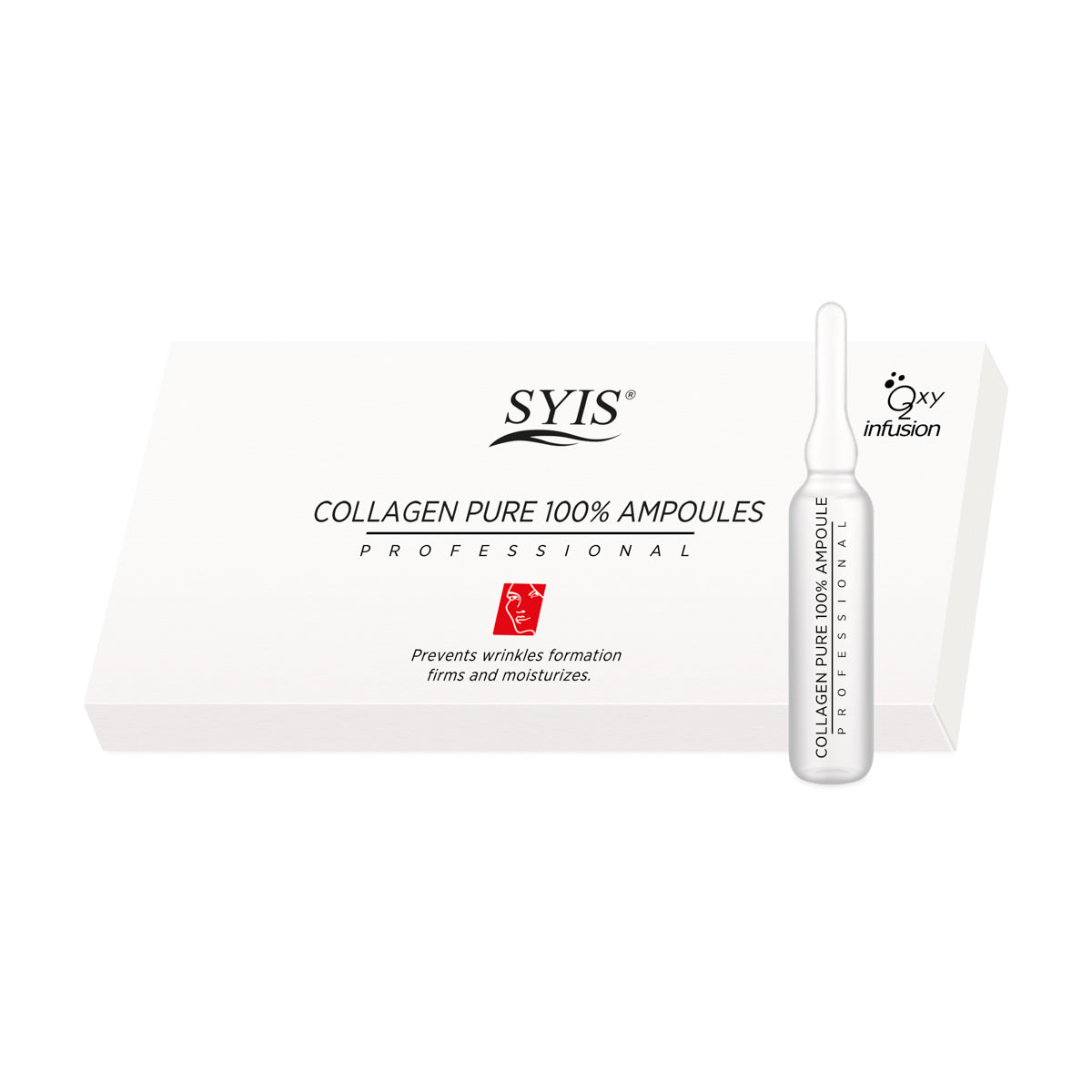 Syis ampuller ren kollagen 100% 10 x 3 ml - Next Cosmeitcs