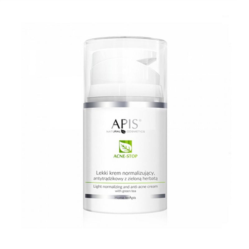 Apis - Let Normaliserende Anti-Acne Creme - Grøn Te - Next Cosmeitcs