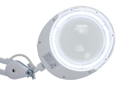 Elegante - Luplampe 6025 med 60 LED SMD lys og 5D linse til montering på bordet - Next Cosmeitcs