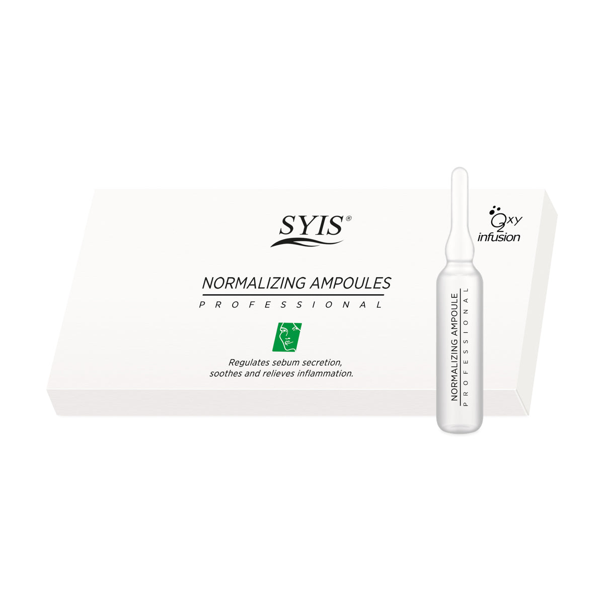 Syis normaliserende ampuller 10 x 3 ml - Next Cosmeitcs