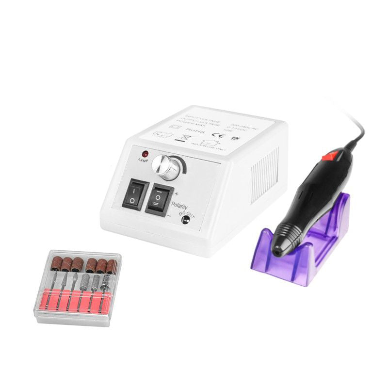 Neglefræser til Begyndere Professionel Elektrisk Hvid Nail Drill 20.000 RPM - Next Cosmeitcs