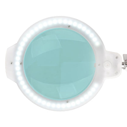 GLOW - Lup Ringlight 8013/6 til bordmontering Hvid - Next Cosmeitcs