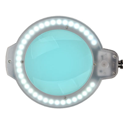 GLOW - Lup Ringlight 8013/6 til bordmontering, Sort - Next Cosmeitcs