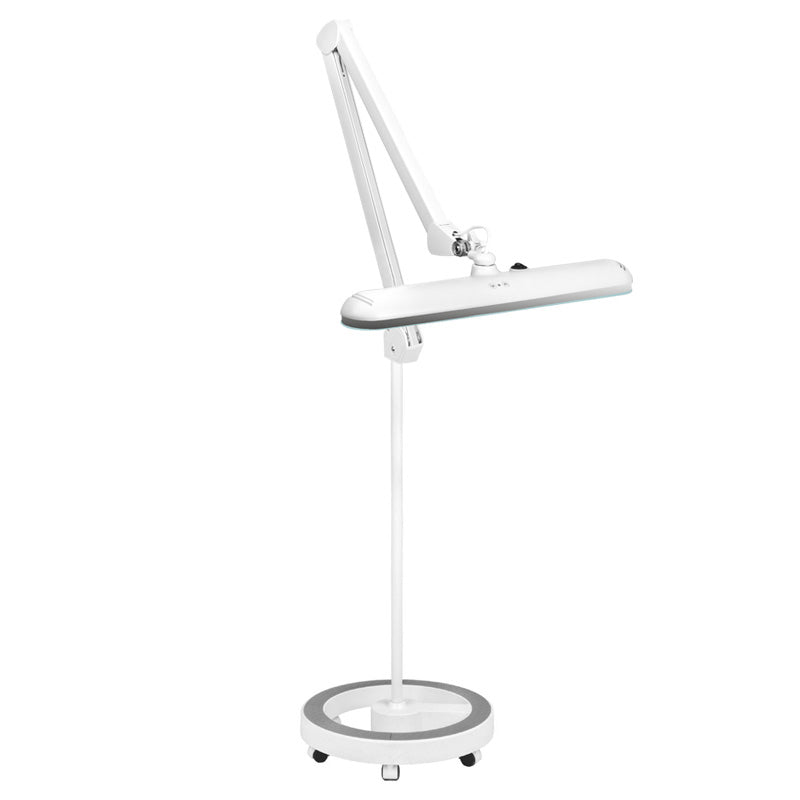 Elegante - LED-lampe 801-L med stativ justerbar lysstyrke hvid - Next Cosmeitcs